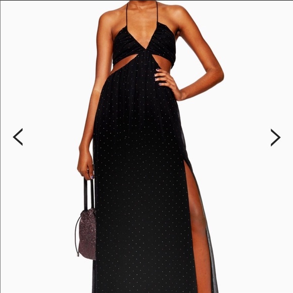 Topshop Dresses & Skirts - ✨HP✨Top Shop Rainbow Dot Maxi Dress NWT